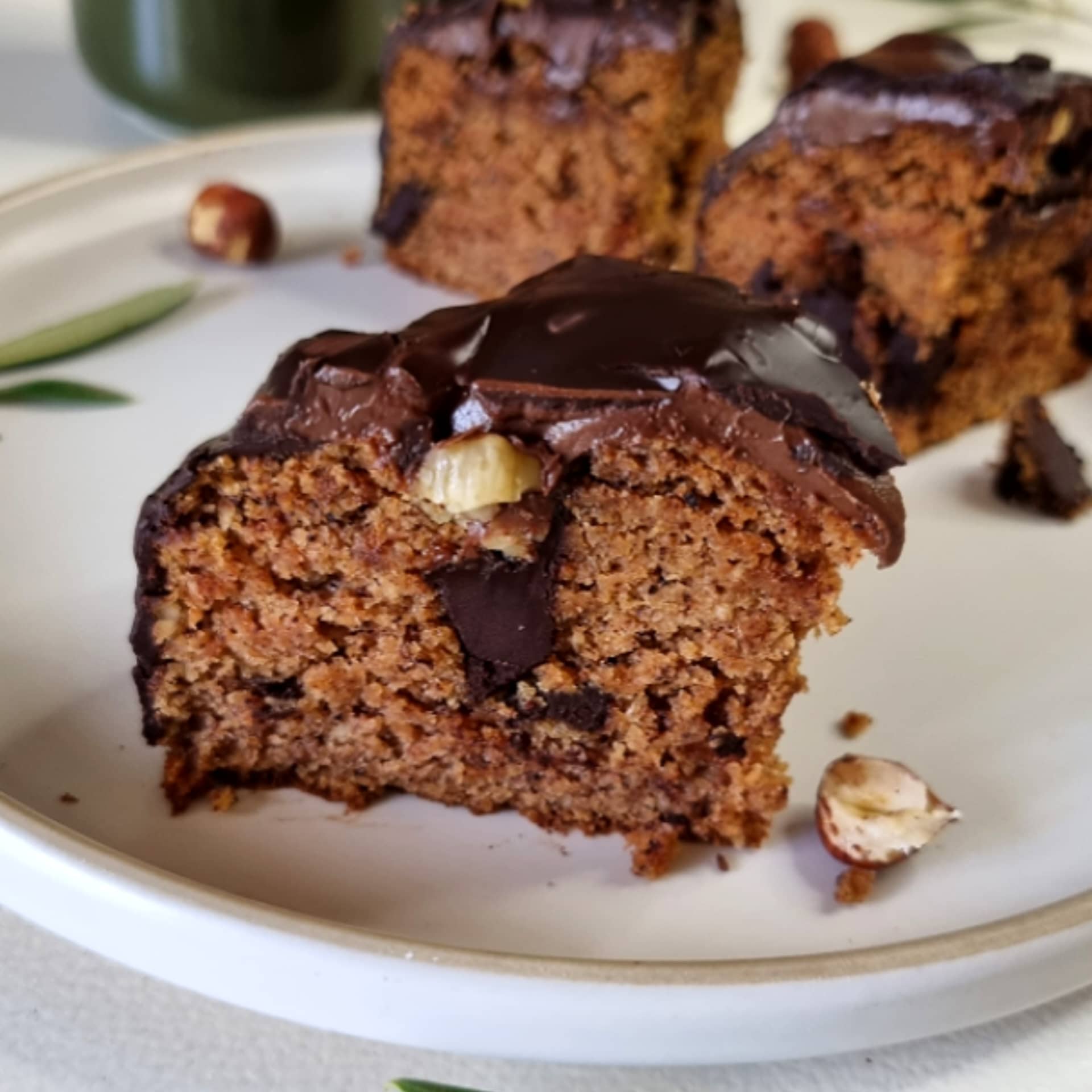 Gâteau ferrero rocher healthy (vegan)