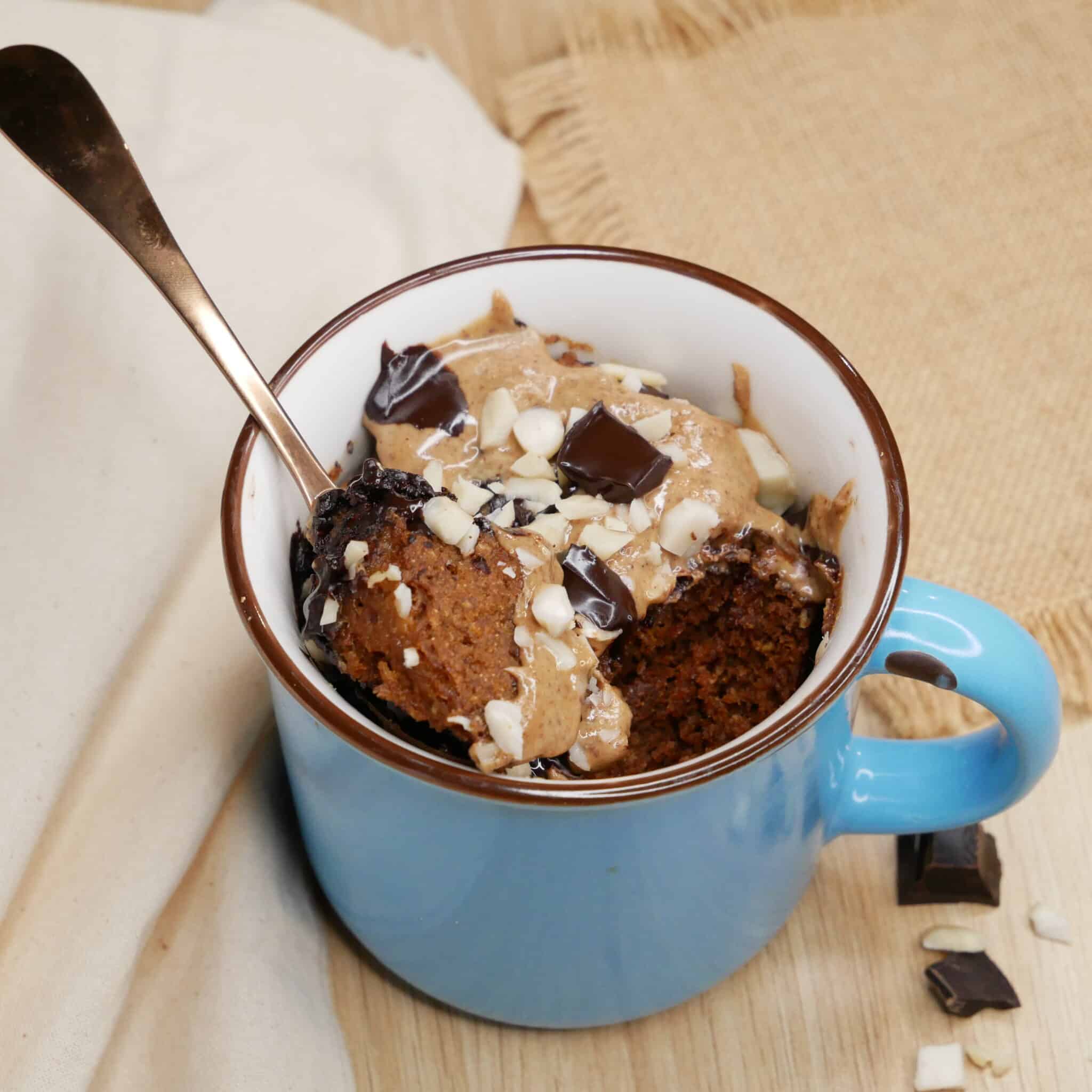 Mugcake chocolat vegan