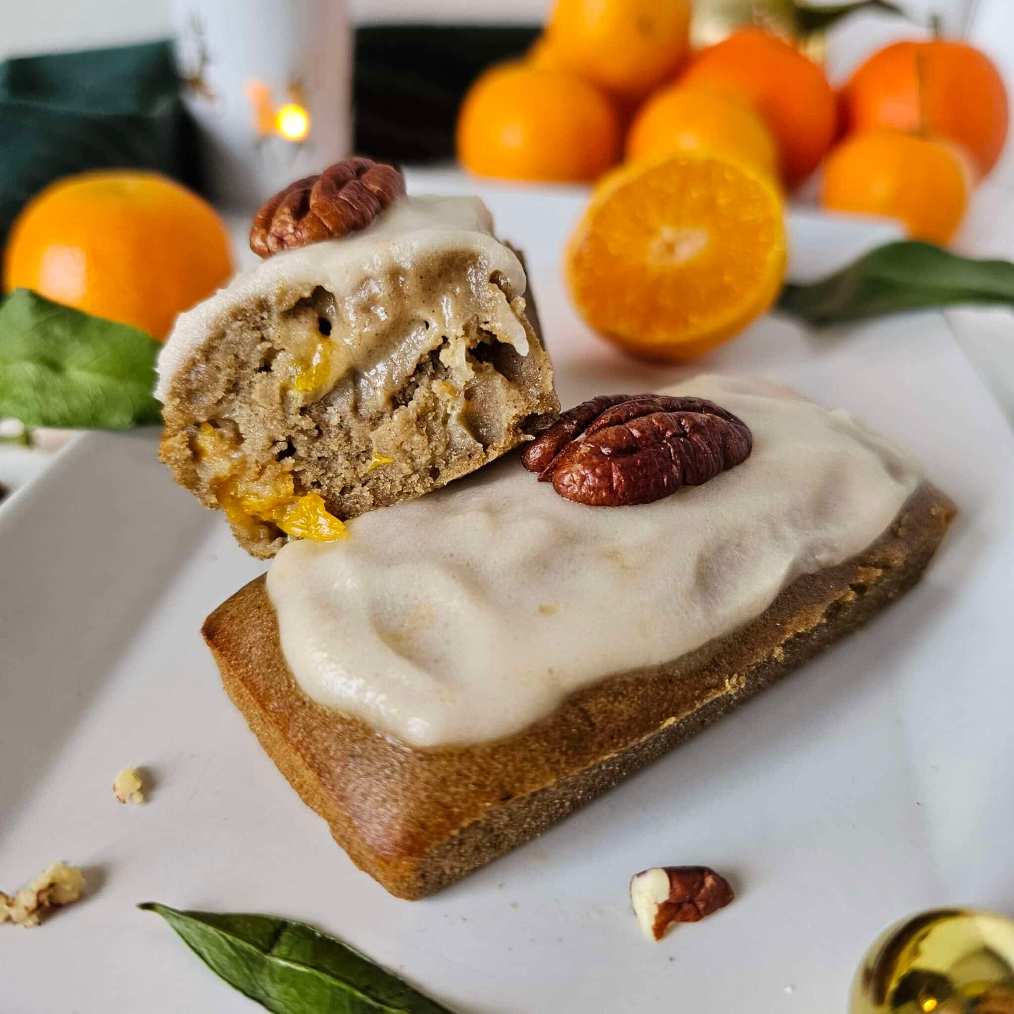 pain d'épices aux clémentines (sans gluten, sans lactose)