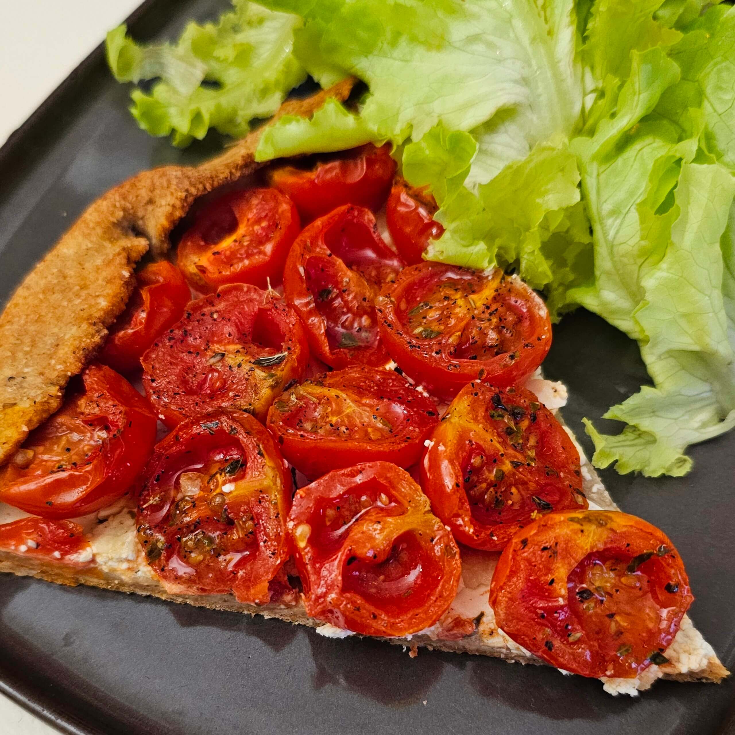 tarte aux tomates cerises et St Moret
