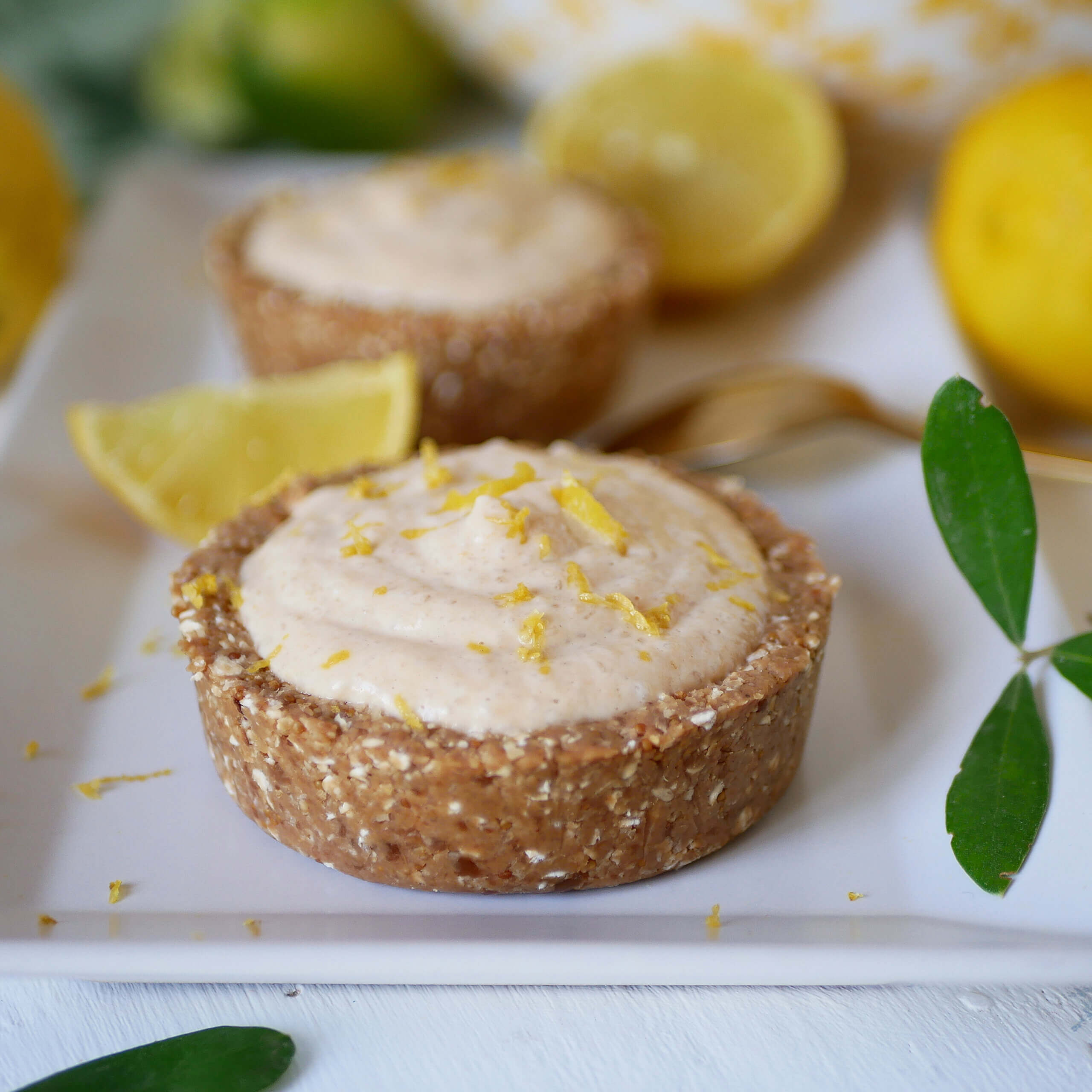 tarte au citron crue healthy