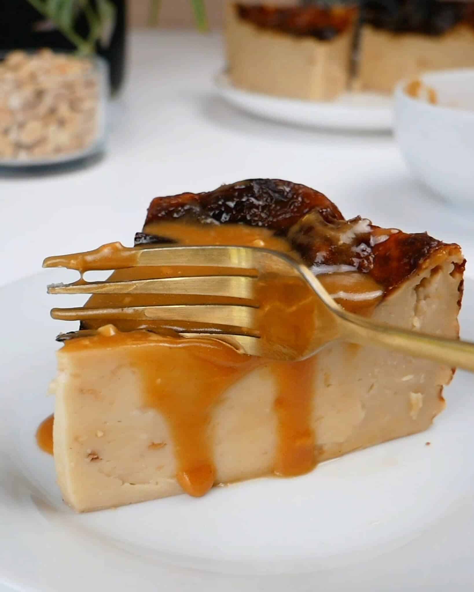 flan cacahuètes