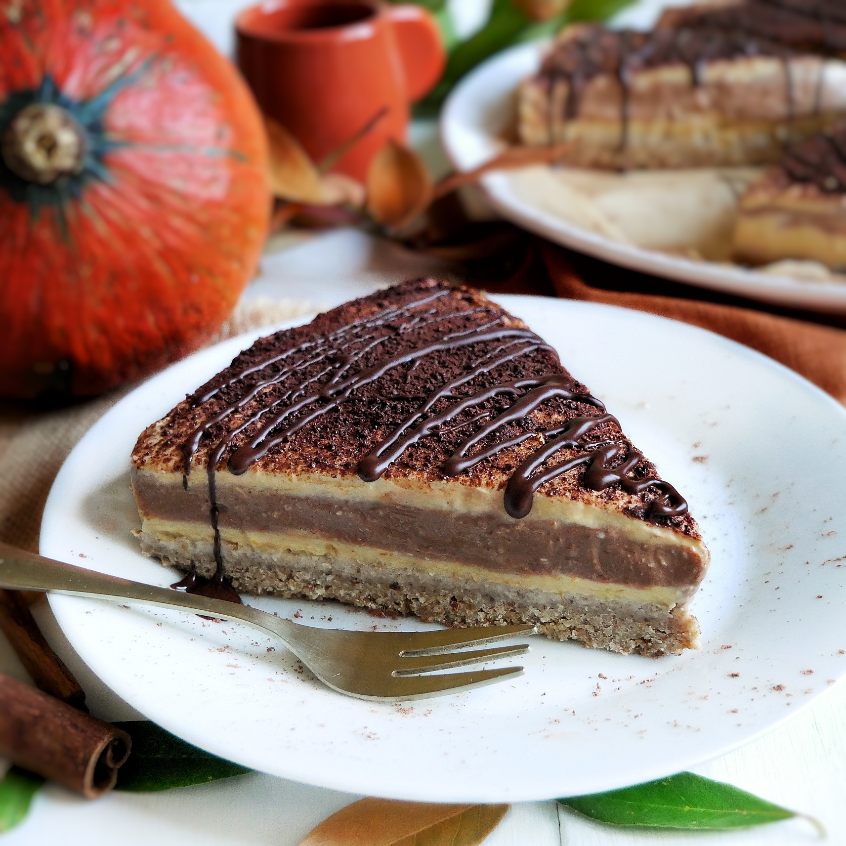 CHEESECAKE POTIMARRON & CACAO