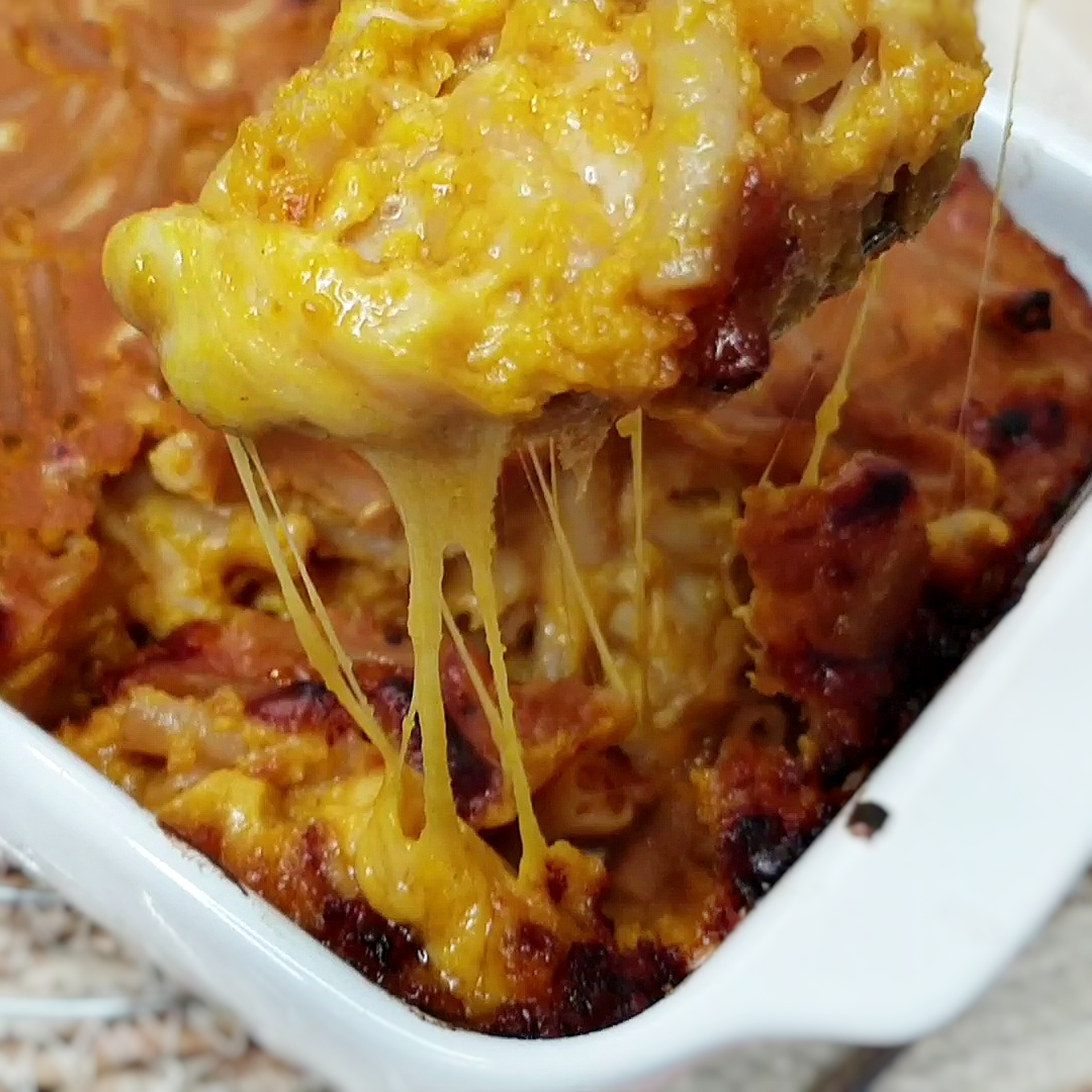GRATIN MACARONIS au POTIMARRON façon MAC&CHEESE