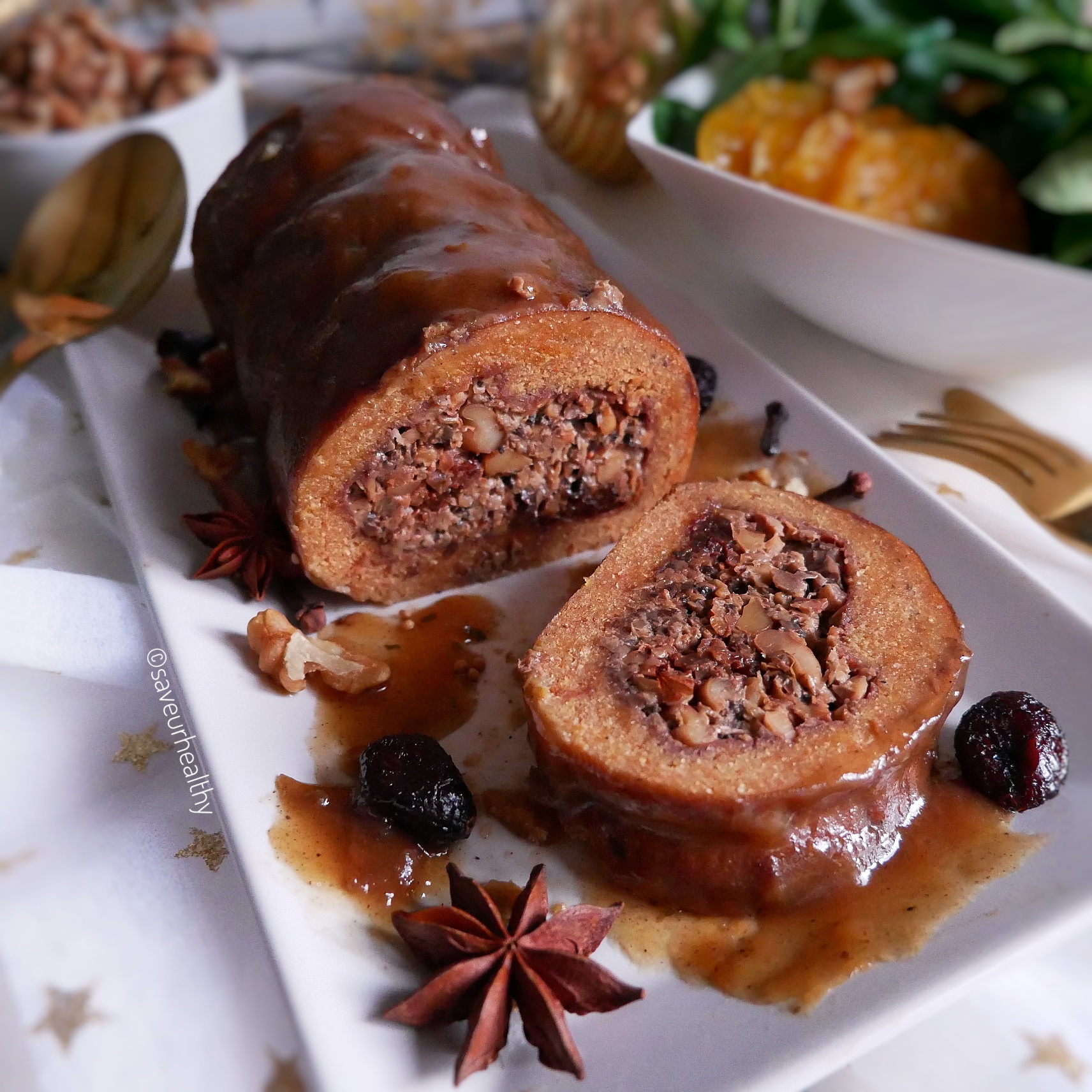SEITAN sans gluten farçi