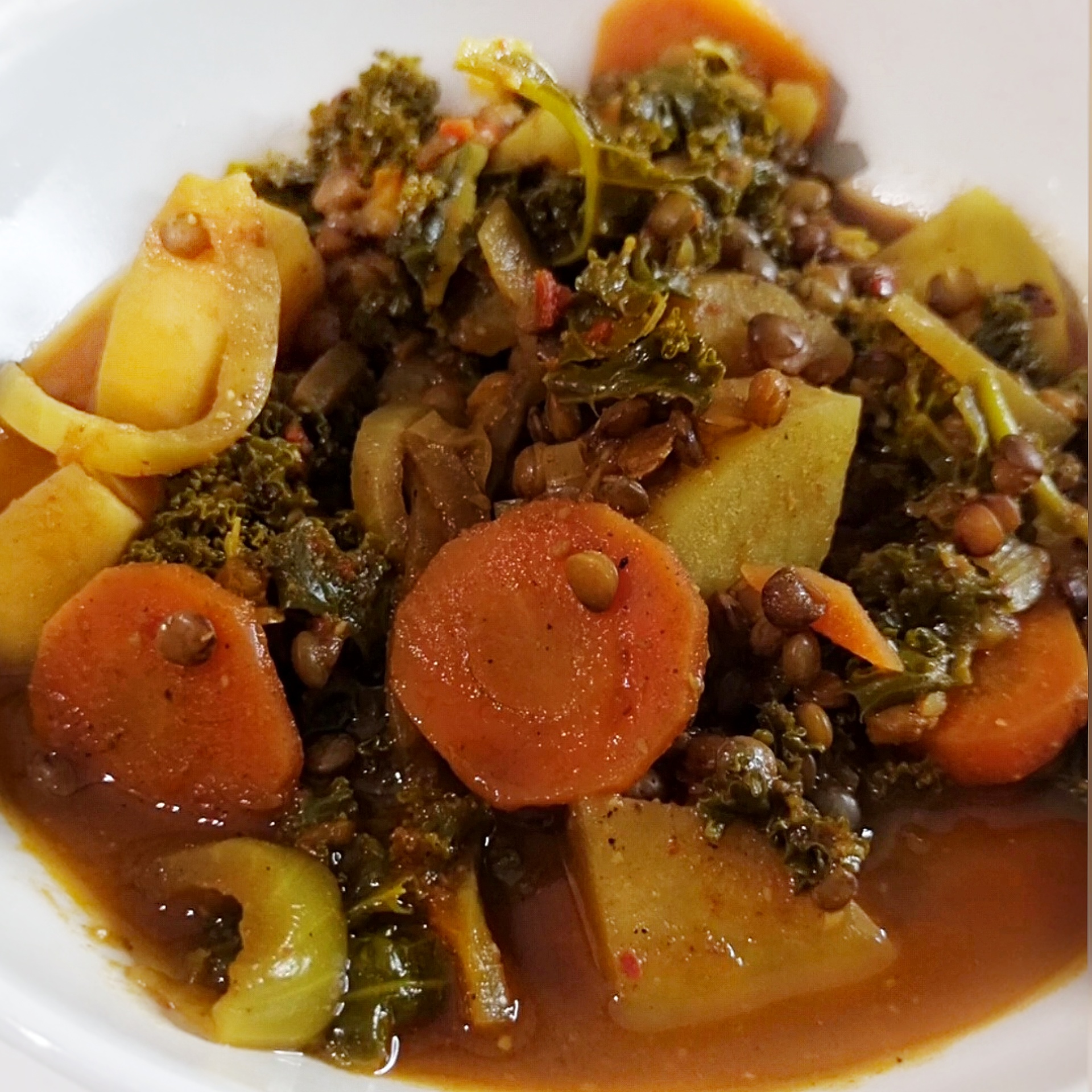LENTILLES à la marocaine