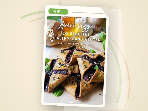 E-Book Apéro Veggie Healthy Sans Gluten